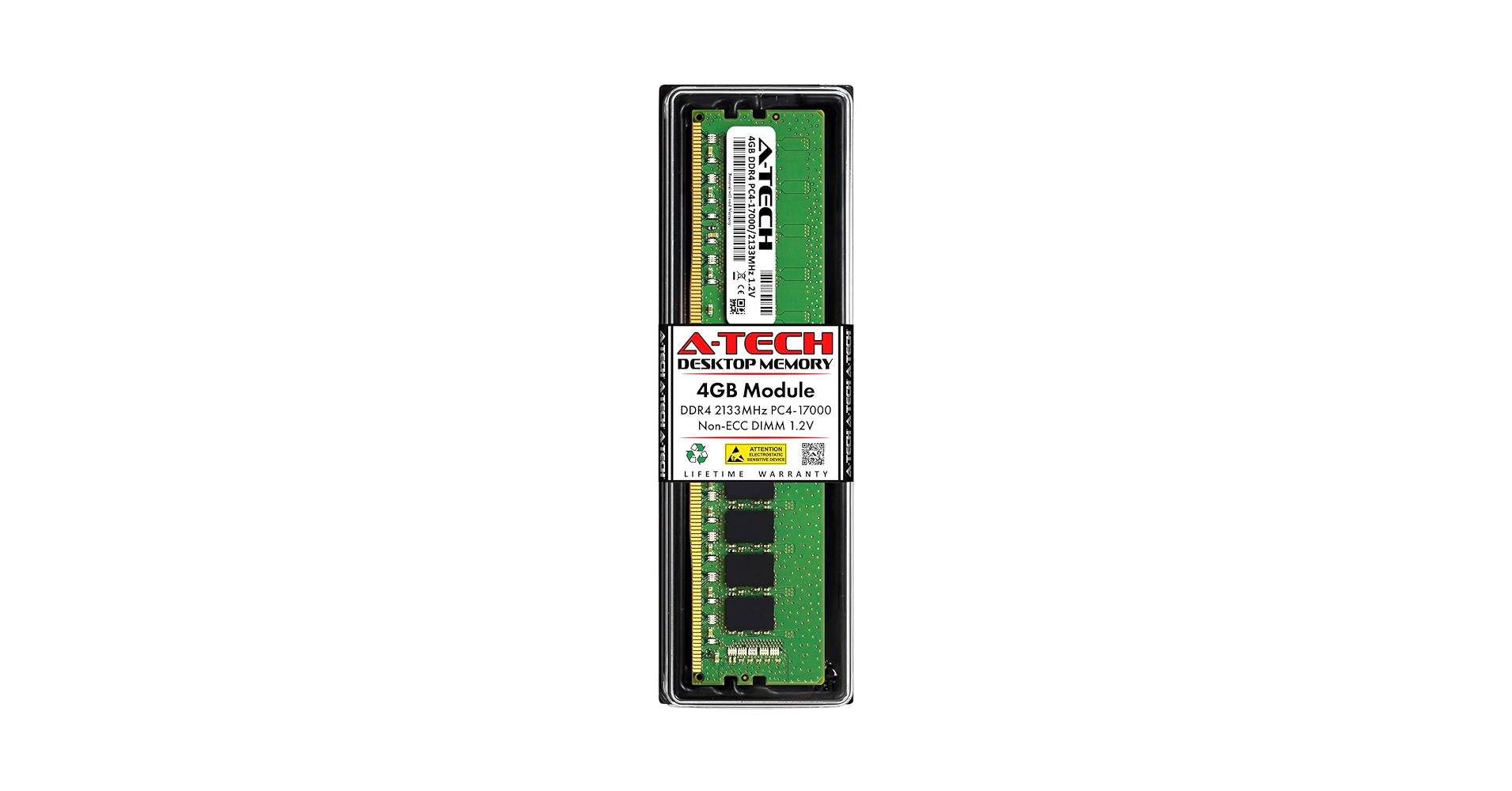 A-Tech 4GB RAM for HP ProDesk 400 G3 SFF | DDR4 2133MHz PC4-17000